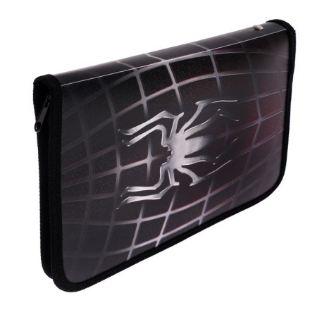 Folder for notebooks A5, 180 x 230 x 25 mm, lightning around, plastic 0.5, PM-A5-04 Calligrata "Spider"-2