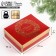 Folding box "New Year's Wreath", 21 x 15 x 7 cm, New Year