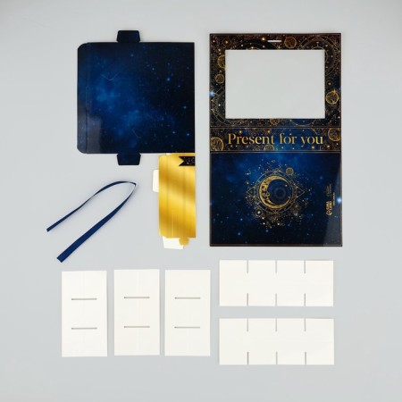 Box for 12 sweets with cells "Cosmos" 18.5 x 13.5 x 3.5 cm-5