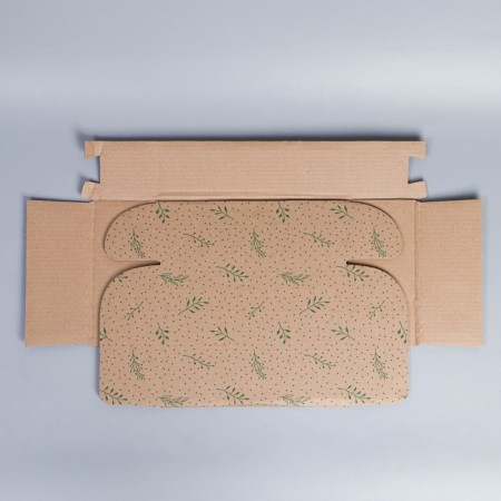Box Gift team, packaging, "branches", brown, 27 x 21 x 9 cm-6