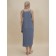 Women's dress, size m, jeans color