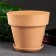 Flower pot H17, D21, 3.2l, Terracott