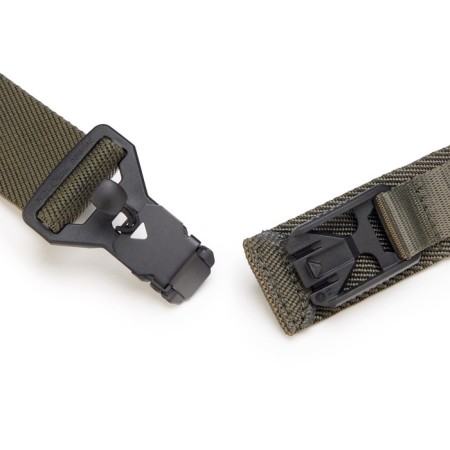 Tactical belt, trouser "flex" magnetic buckle, size S, up to 90 cm, green-2