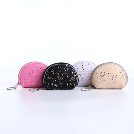 Monetnik's wallet with a zipper, color mix-1