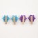 Set of decorative clothespins "Sukkualent" 4 pcs, felt/tree