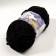 Yarn "Velluto" 100% micropoliester 68m/100g (60 black)