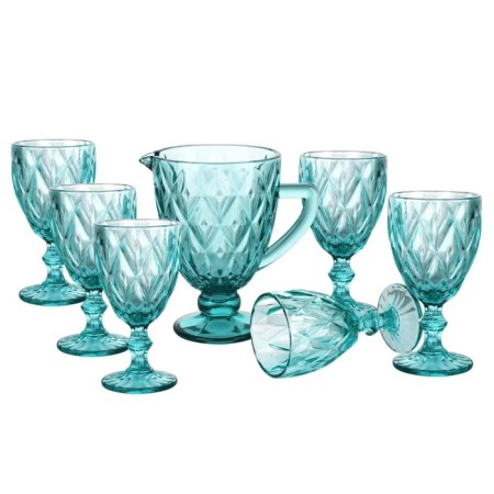 Bekker drinks, 7 items, turquoise color-2