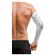 Sports compression sleeve with ONLYTOP protection, p. M, white color