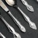 A set of cutlery "Troika", 52 items, art painting, decorative box