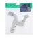Water Cathedral Zein Z17, with a flat handle, pp, crane-boux, chrome