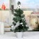 Christmas tree decor 40*22 cm flowers, balls silver