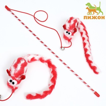 Domestica-a-piece "Mouse with a long tail", red