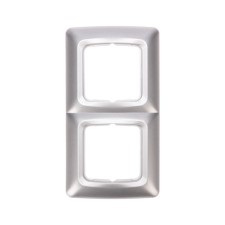Kranz 2-STO-STO-STRO-STROLRAL, Silver metallic KR-78-0286 frame