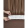 Decofest "Sophie" curtain, size 200x280 cm, brown color