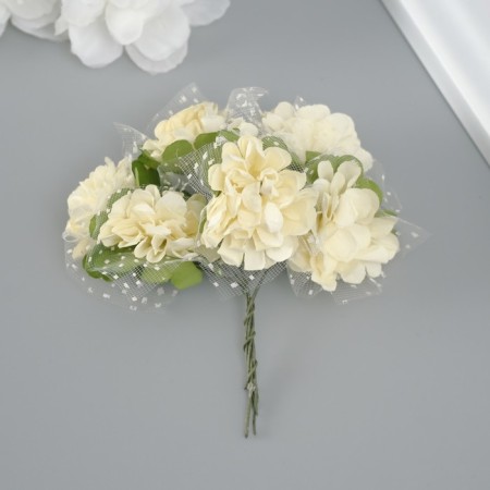 Decorative flower for the creativity of "chrysanthemum" pale snow