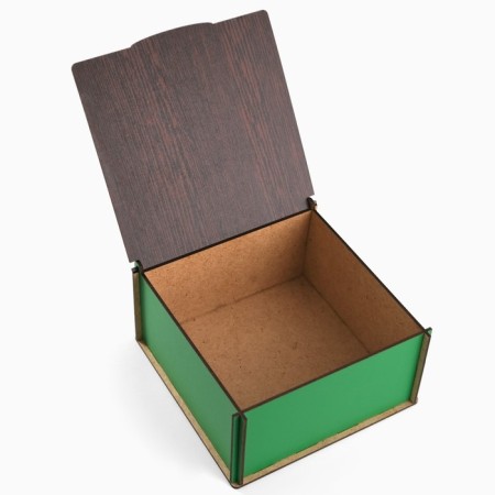 Gift box "Symbol of the year 2024. Happy New Year!" 18x18x9 cm-5