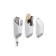 Organizer Wall Floralink, White