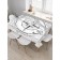 The tablecloth “Smoking Compass”, rectangular, Saten, size 145x180 cm