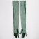 Carnival accessory- transparent gloves, dark green color