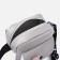 Baby bag on a long belt, outer pocket, gray color
