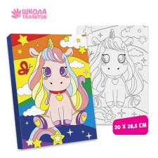 Picture on numbers for children 