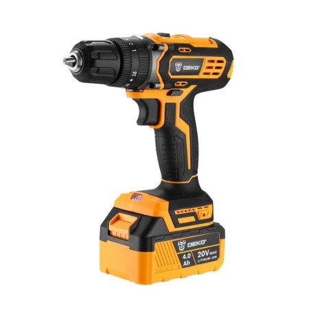 DRAST-SURVENT DEKO DKCD20 impact, shock, 20 V, 2x4 Ah, 45 nm, 22000 beats/min, case-1