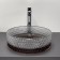 Haller shell COMFORTY CF21009, glass, round, coffee color, 36 cm