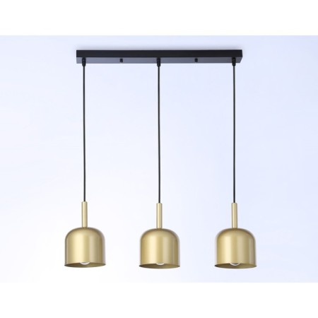 Suspended Ambrella Light, Traditional, TR97118, 3HE27, Color Gold, Black-2