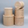 Set of boxes 5 in 1, gift packaging, “Kraft”, 13 x 13.5–19.5 x 23 cm