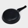The frying pan “Elite”, d = 24 cm, plastic handle, glass cover, anti -stick coating, black color