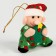 Soft toy "Gnome" on suspension, species mix
