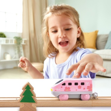 Lokomotiv Hape "My train", on batteries, multi -colored-1