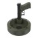 Gas lighter with an ashtray "Pistol"