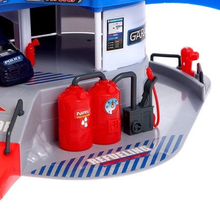 Game set "Police Party", 2 levels, helicopter venue-7