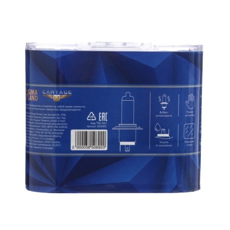 Hoodic lamp Cartage Rainbow H4, P43T, 12 V, 60/55 W +30%, set 2 pcs-3