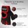 Gloves sports onlytop, p. L, black/pink color