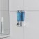 The dispenser for antiseptic/liquid soap is mechanical, 400 ml, metal, color chromium