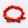Ring for napkins "bow", col. red, d 5 cm, tree