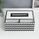 MDF box for napkins with a stand "Zigzag. Geometry" Belo-CHRURAL 9X18X24 cm