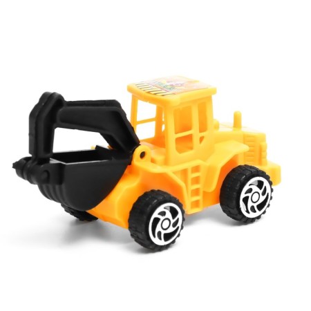 Game set "Construction equipment", 6 tractors-6