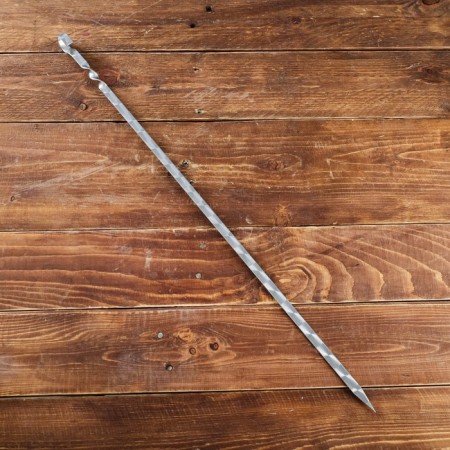Uzbek shampoo with a handle -ring, working length - 50 cm, width - 10 mm, thickness - 2 mm-1
