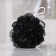 Body washcloth "ball", 30 g, black color