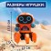 Musical Robot “Willie”, Russian voiceing, light effects, orange color