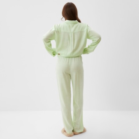 Пижама женская (рубашка и брюки) KAFTAN Lime series р. 52-54-10