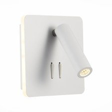 Wall lamp ST LUCE. SL1586.531.01. 1x9 W, LED, 3000K, 624 LM, 14x14 cm, white color