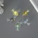 Acrylic Suspension Suspension "Sea Fish" shines in the dark mix 2x2.9x2 cm