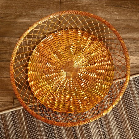 Zhustra fruit basket aluminum, 52x25x9 cm-1