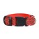 Collar with backlight leopard 3 glow modes Size S, Osh 22-40 x 2.5 cm red red