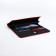 Women's wallet on magnet, red color