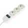 Extension cord Luazon Lighting Eco, 3 sockets, 4.5 m, 10 A, 2200 W, PVS 3x1 mm2, with salary, with off